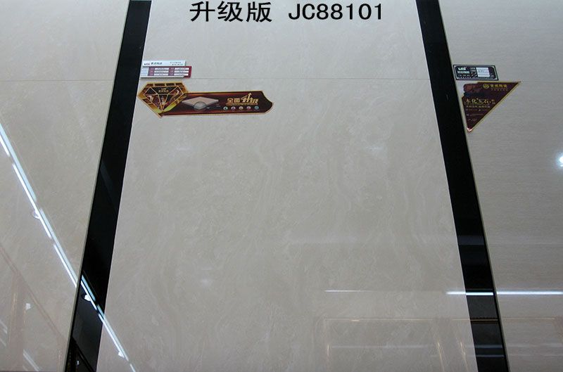 迁安陶瓷-晋成陶瓷地板砖微晶石JC88101升级版-实拍