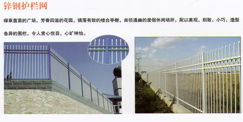 迁安东林筛网批发部锌钢护栏网1